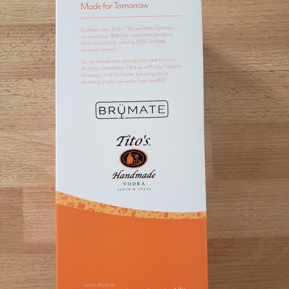 New Tito's in Any Can Brumate Hopsulator Trio Can Cooler Tumbler Koozie - Picture 7 of 9